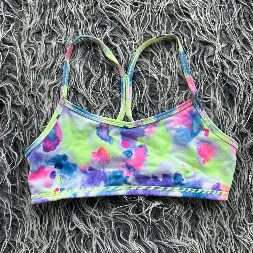 IVIVVA By Lululemon Crafted Movement Bra Size 14 Watercolor